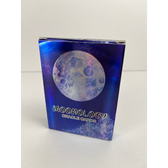 Stunning Holographic Moonology Oracle Deck - Picture 1 of 7